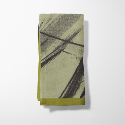 Sketch Napkin with Khaki