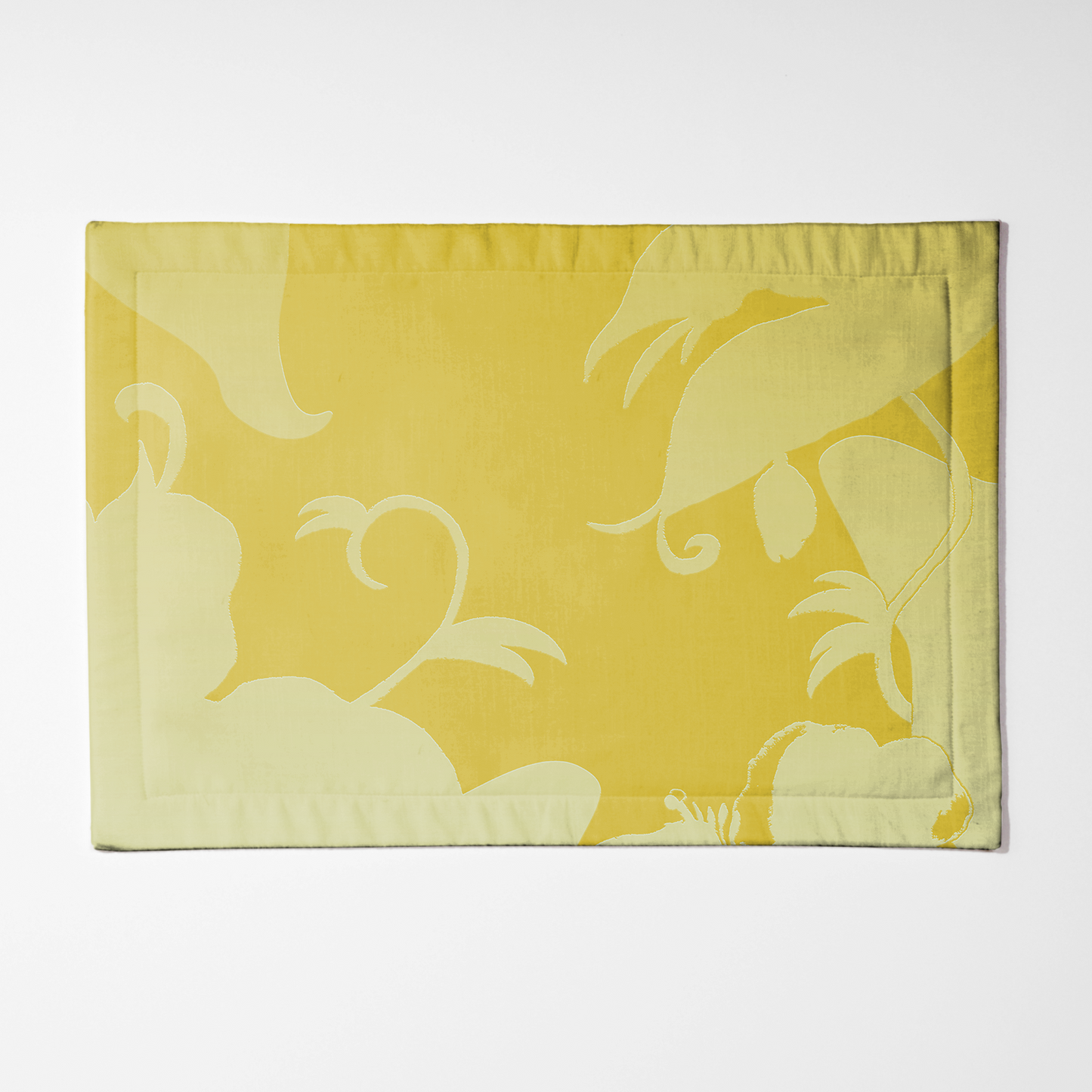 Tropical Paissage Placemat in Yellow