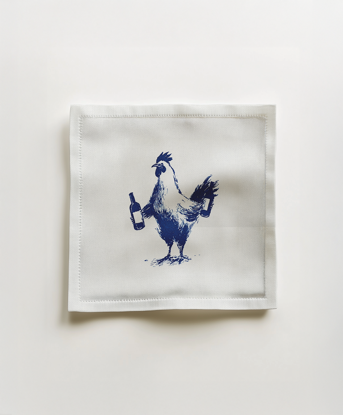 Fancy A Bottle Cocktail Napkin