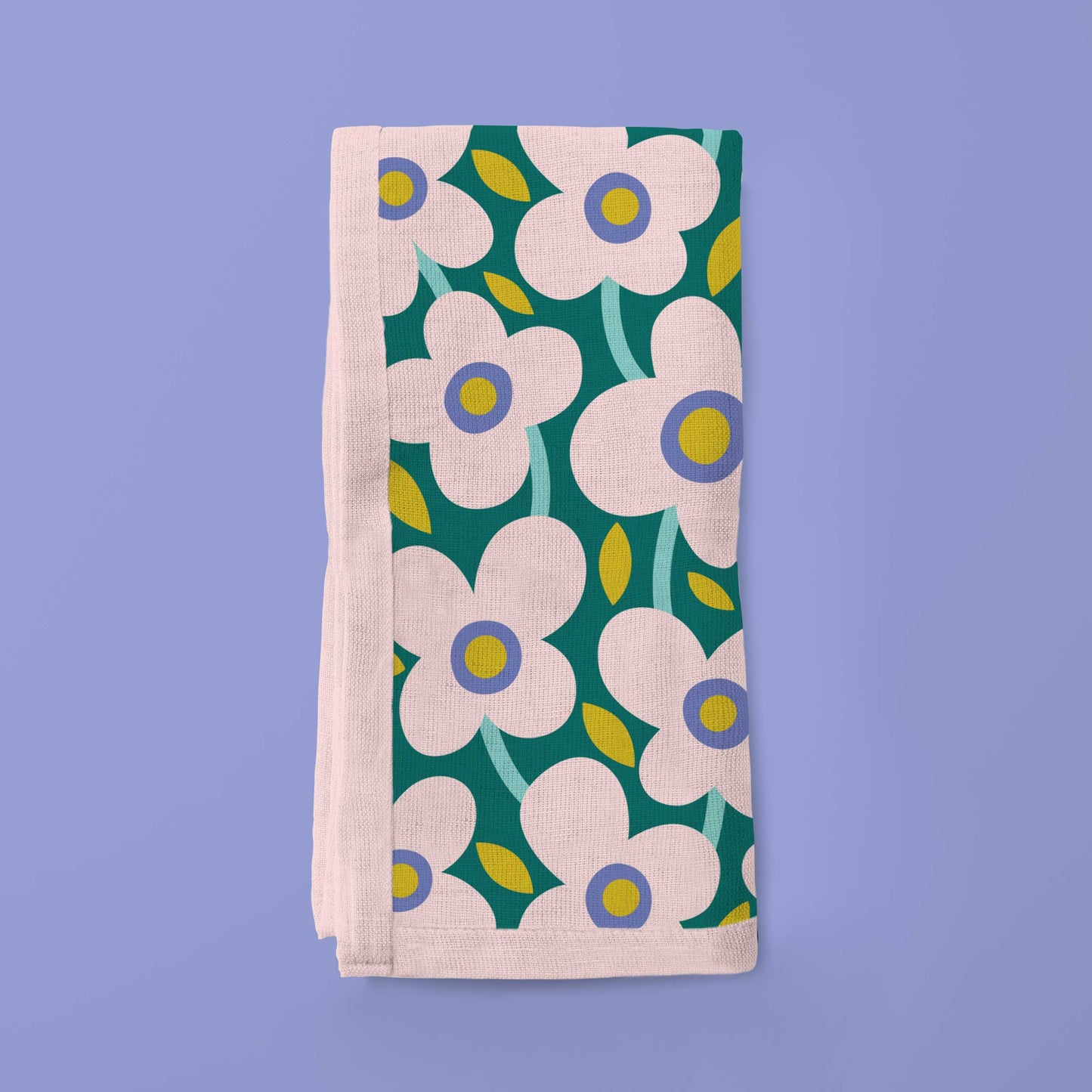 Funky Flowers - Lightweight Linen