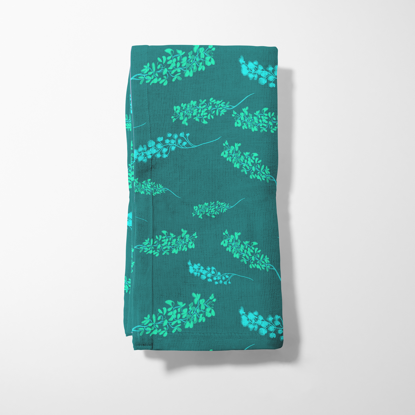 Lavender Haze in Teal Blue Napkin
