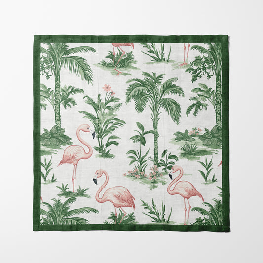 Napkin - Flamingos
