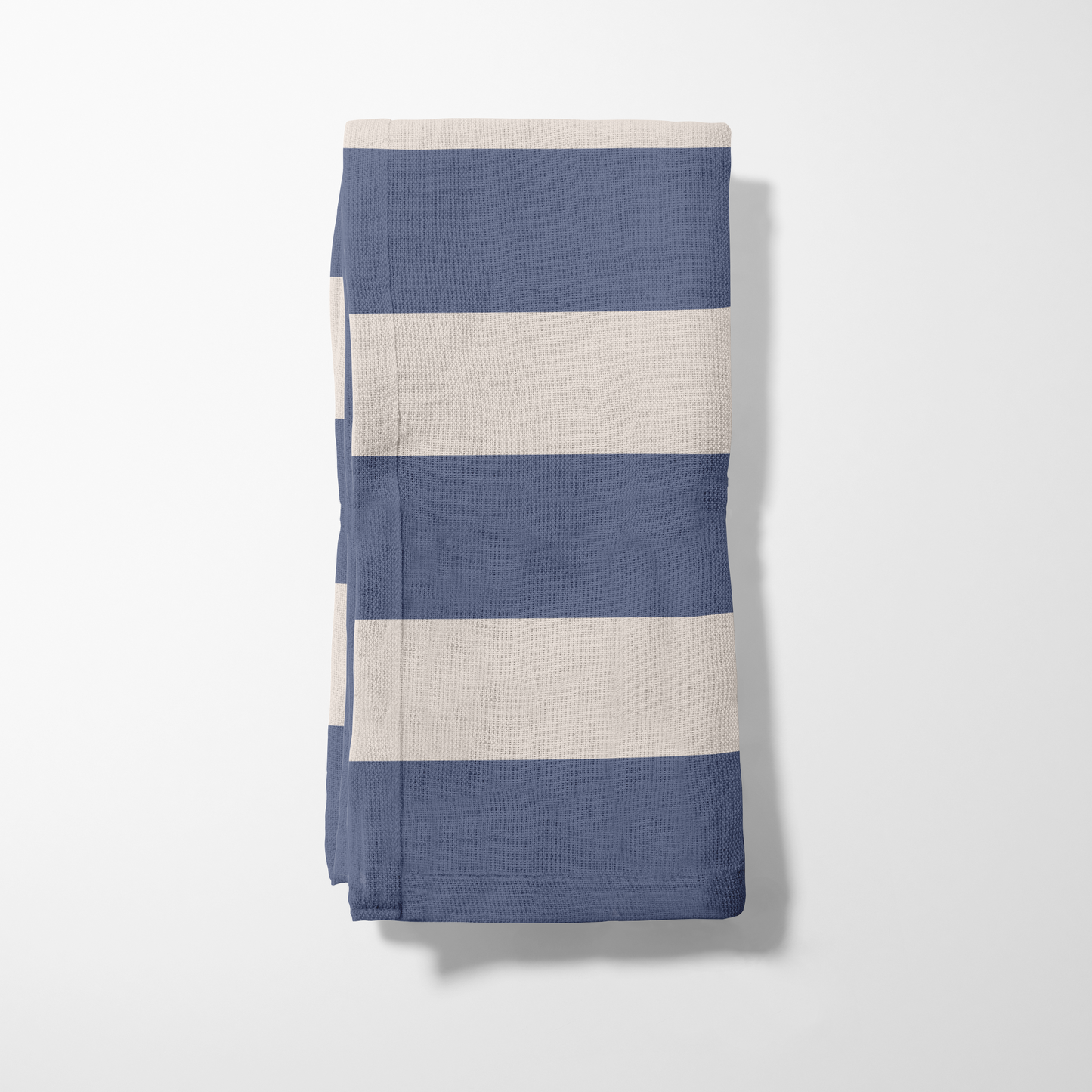 ONE Large Stripes Napkin - Boat in Organic Cotton Voile