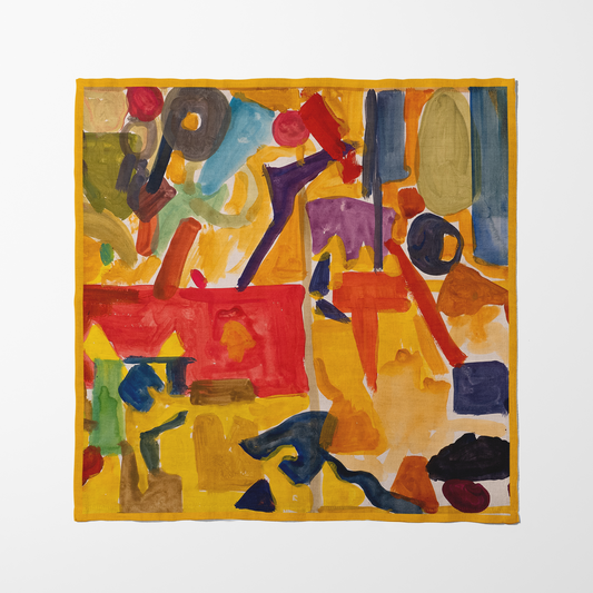Yellow Carnival Napkin