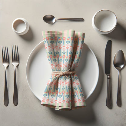 Mod Flower Napkin