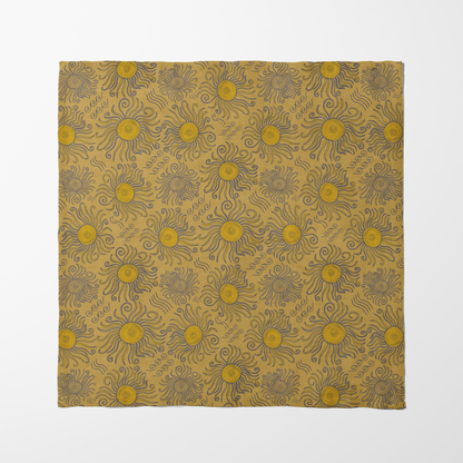 Sunny Summer Napkin in Golden Sun