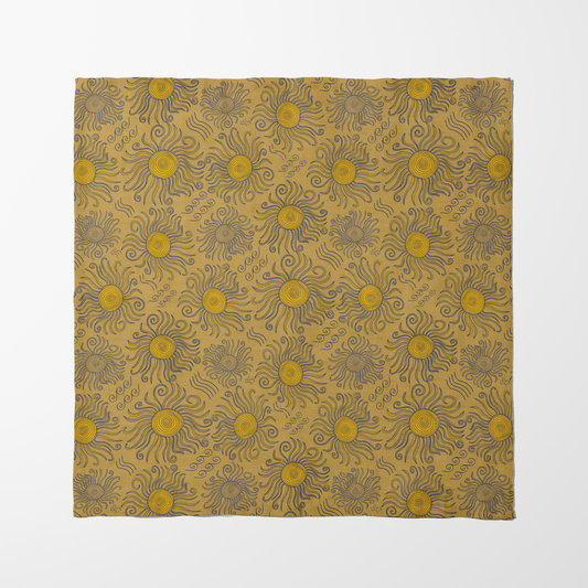 Sunny Summer Napkin in Golden Sun