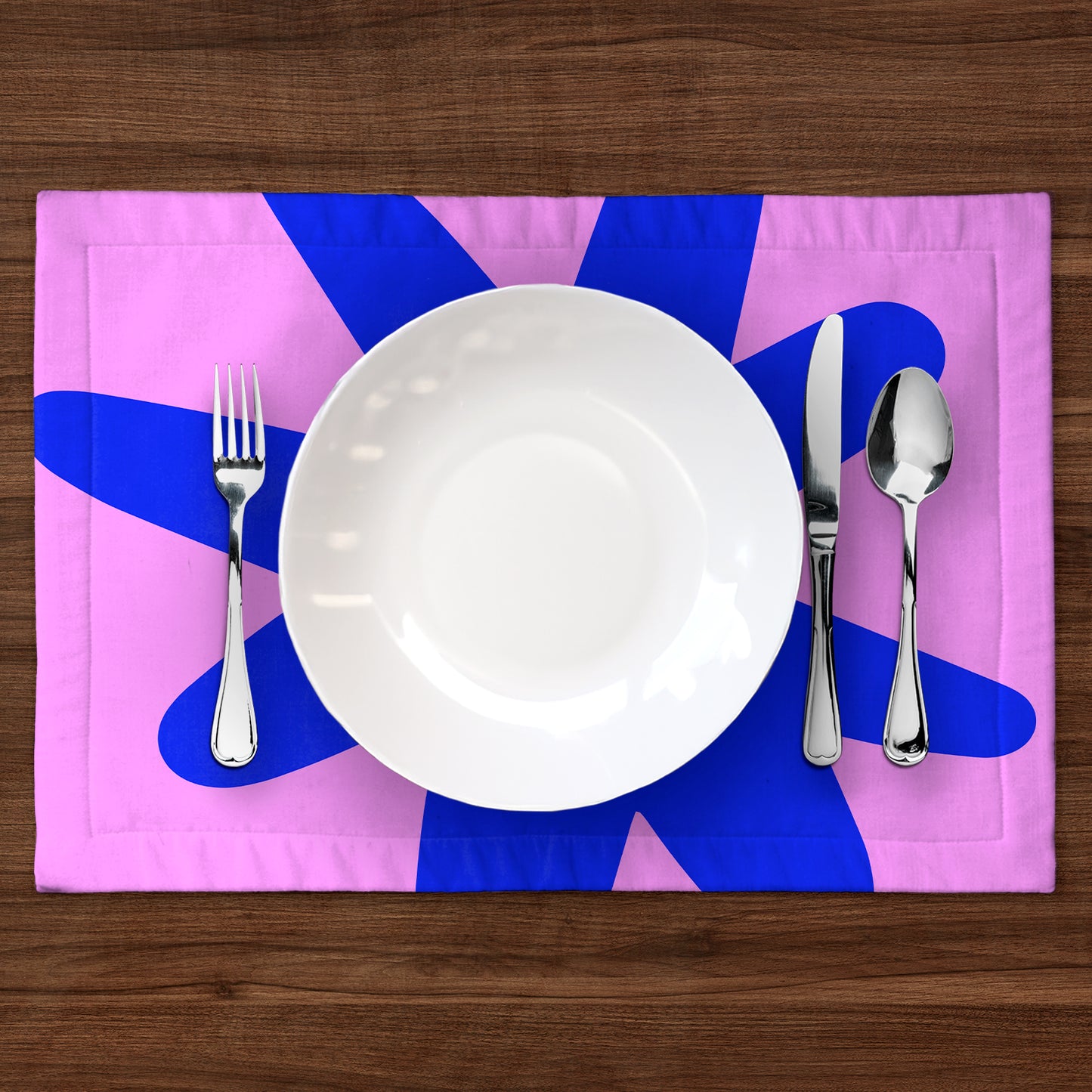 Astérisko in Pink and Blue Placemat
