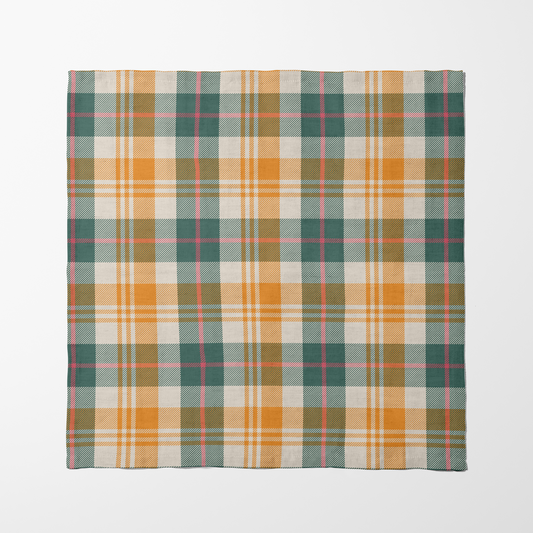 Color Crisscross Napkin in Pink in Lightweight Linen