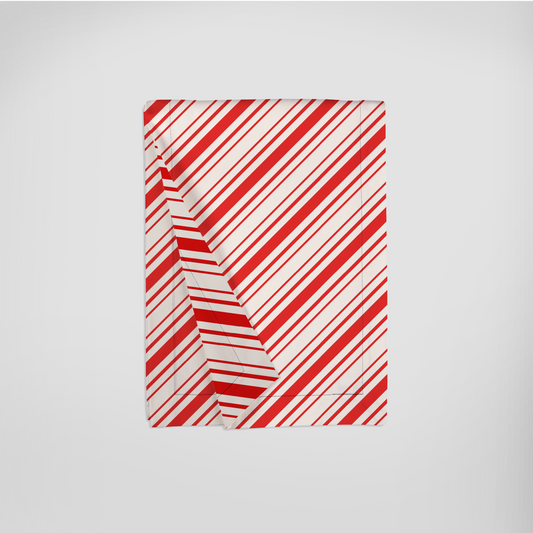 More Candy Cane Stripes Table Runner