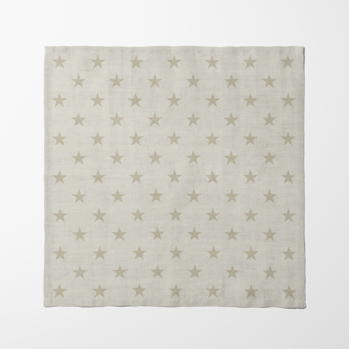 ONE Stars Napkin - Oyster in Organic Cotton Voile