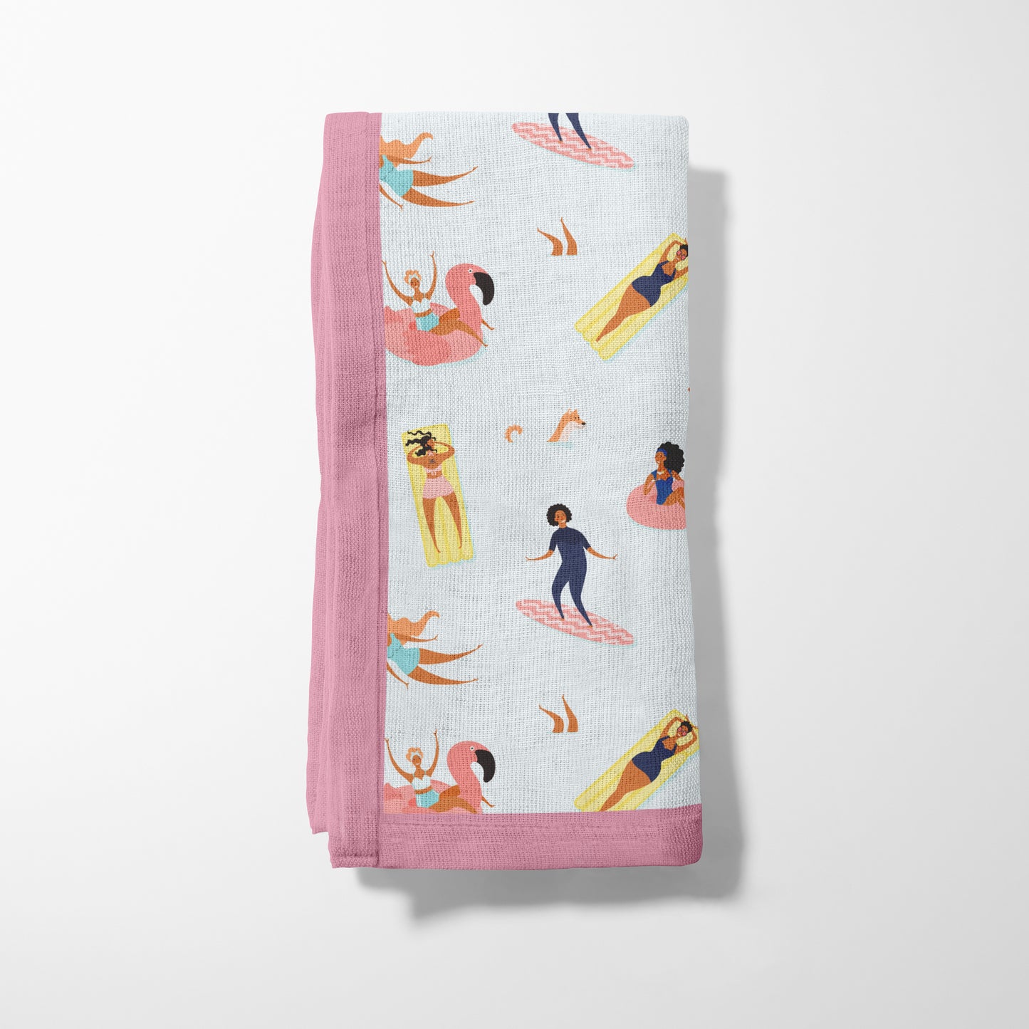 Beach Crowd Napkin