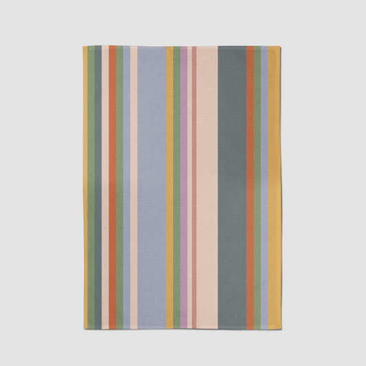 Sweet Stripes Tea Towel