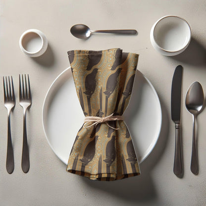 Cigua Palmera Warm Napkin in Organic Cotton Voile