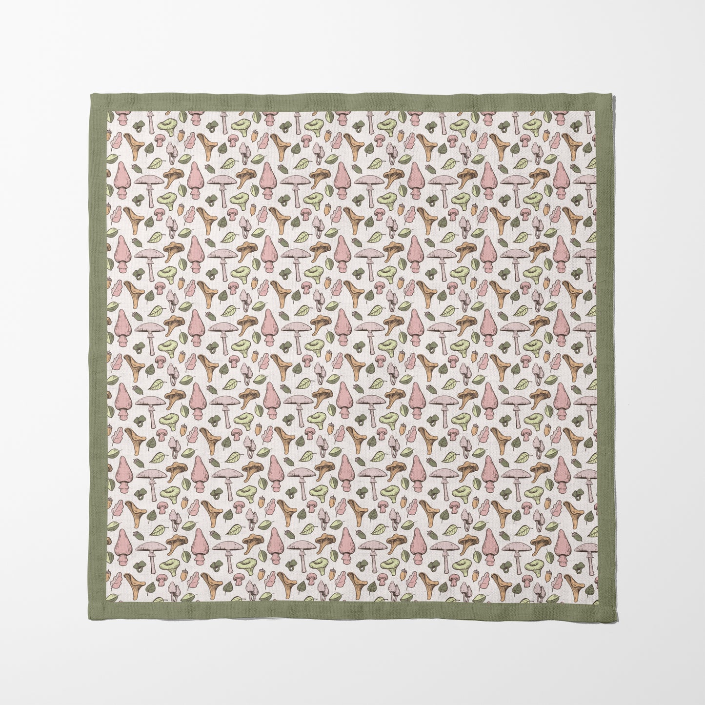 Pastel Mushrooms Napkin