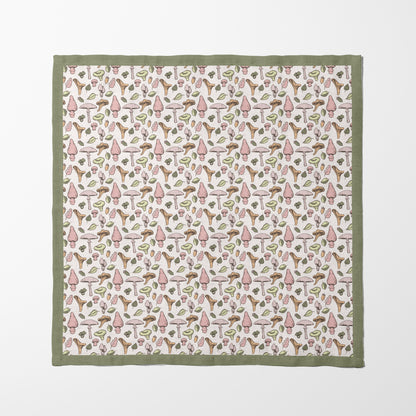 Pastel Mushrooms Napkin