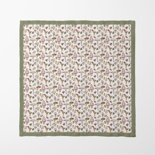Pastel Mushrooms Napkin