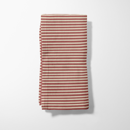 ONE Small Stripes Napkin - Racer in Organic Cotton Voile