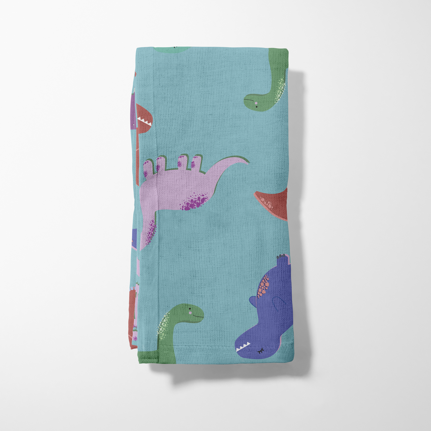 Dino Party Napkin - Organic Cotton Voile