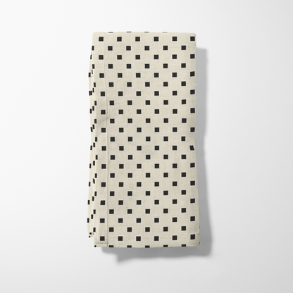 ONE Mini Squares - Cream in Lightweight Linen