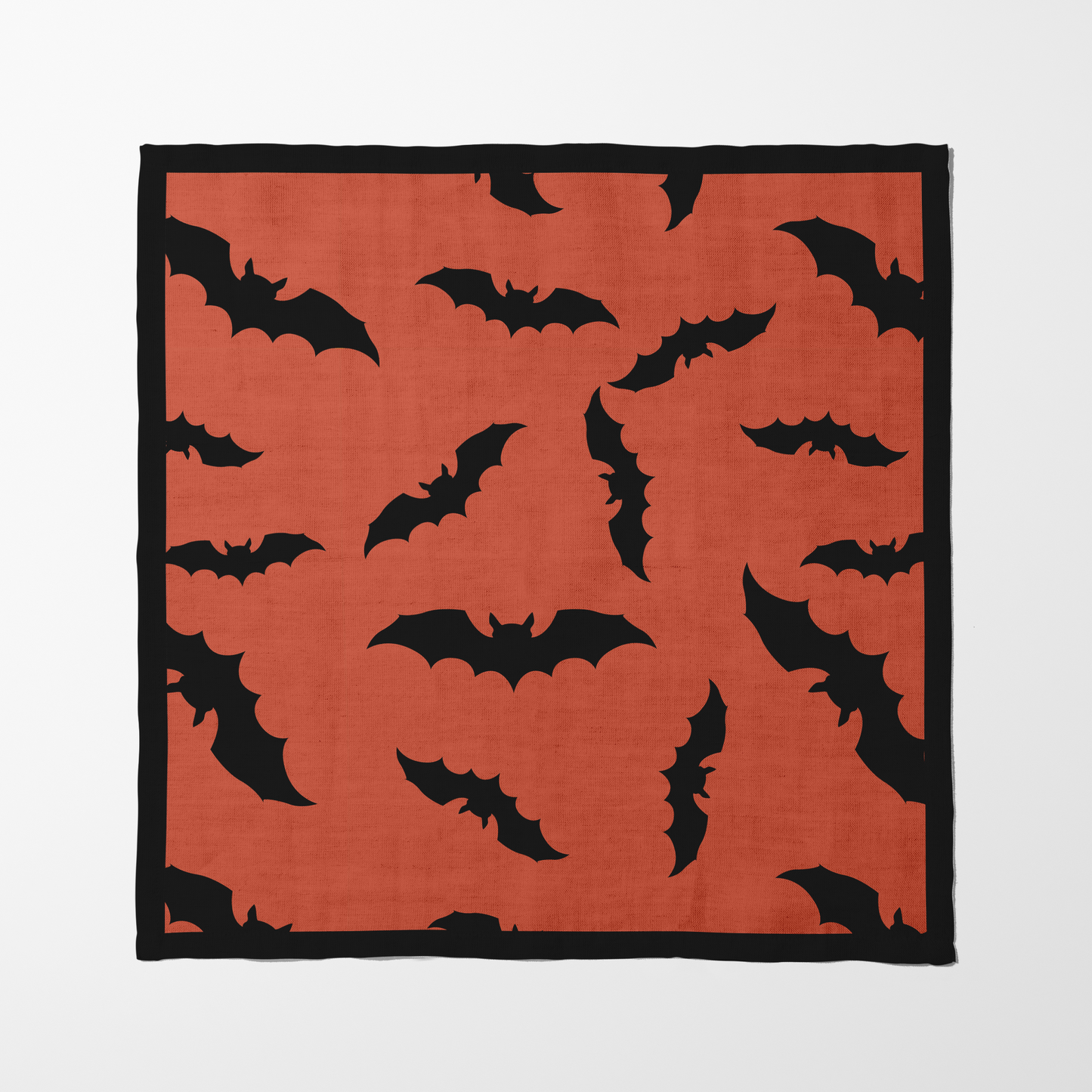 Bats in Spice Napkin in Lightweight Linen