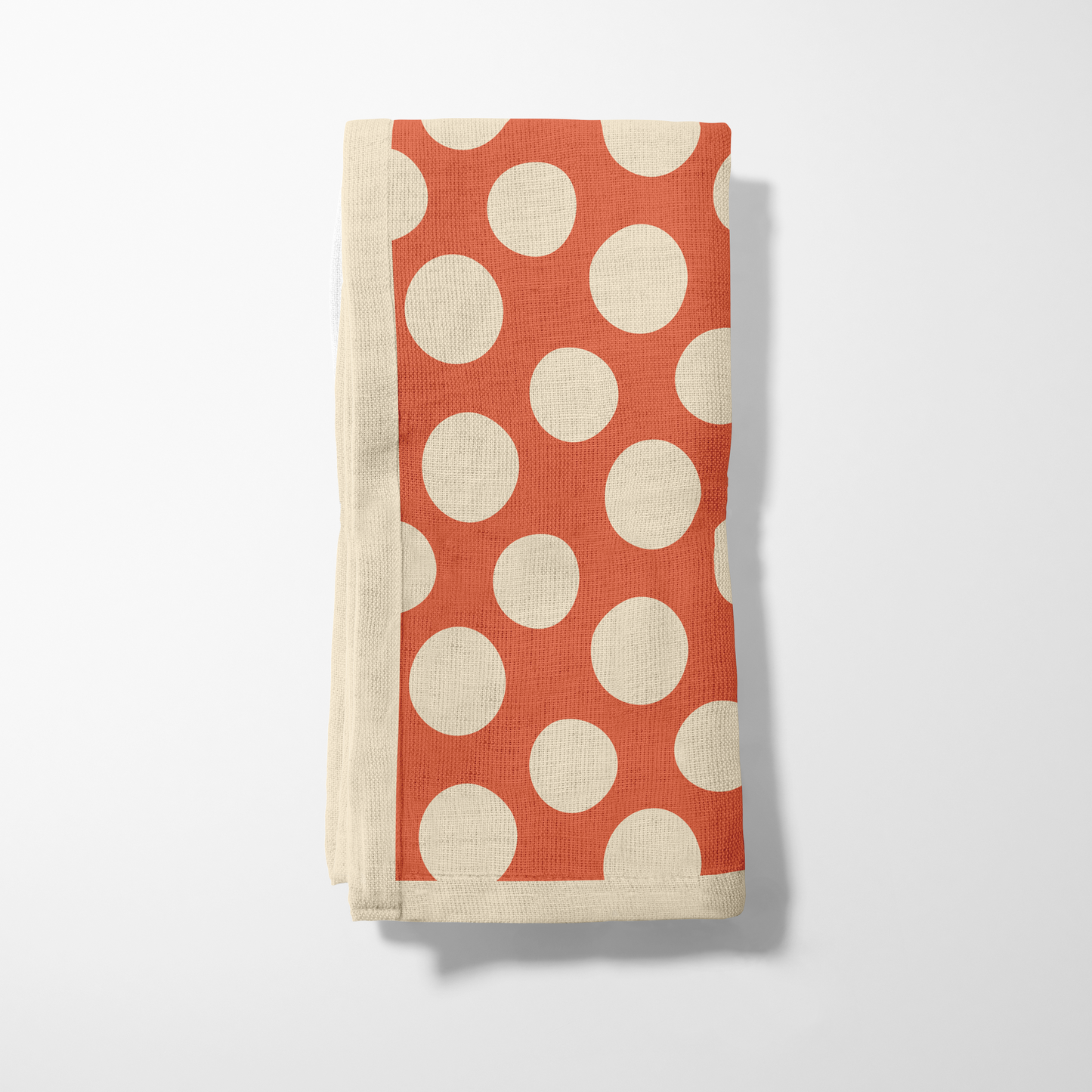 Drifting Dots Napkin in Cream
