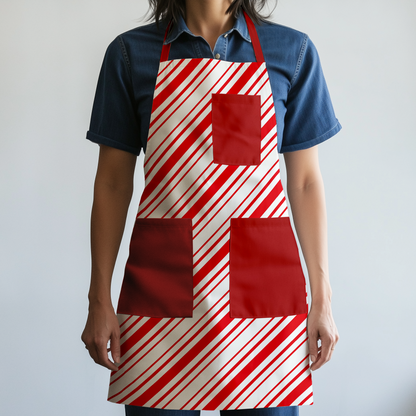 More Candy Stripes Full Chef Apron