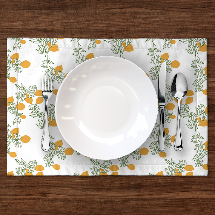 Lemon Fruit Placemat
