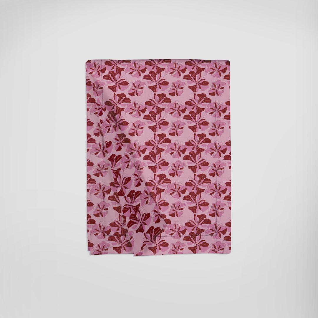Table Runner in Cayena Pink