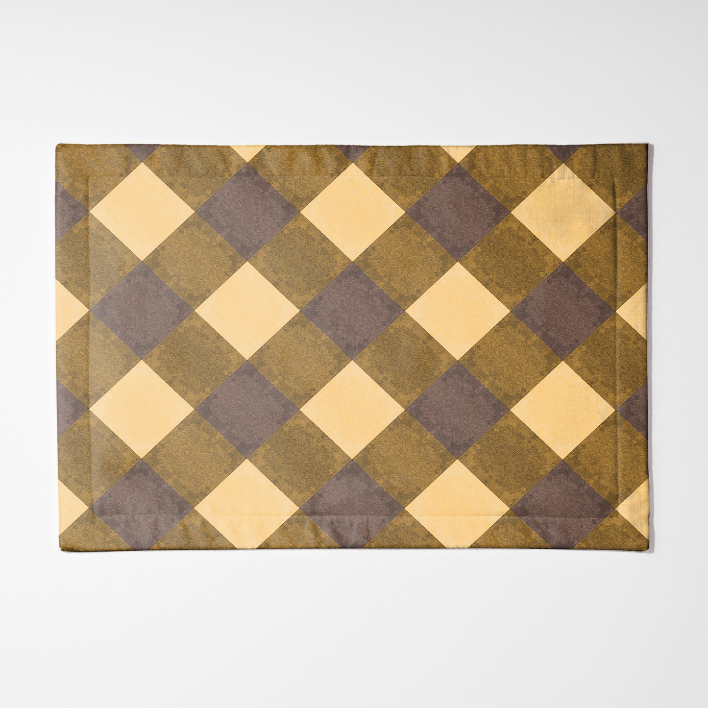 Mocha Gingham Placemat