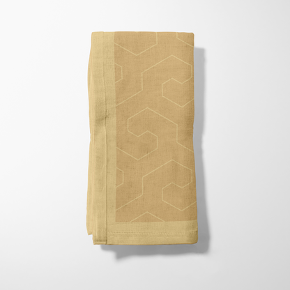 Mustard Napkin in Lightweight Linen