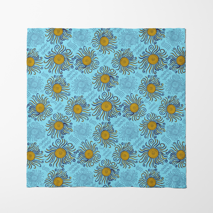 Sunny Summer Napkin in Blue
