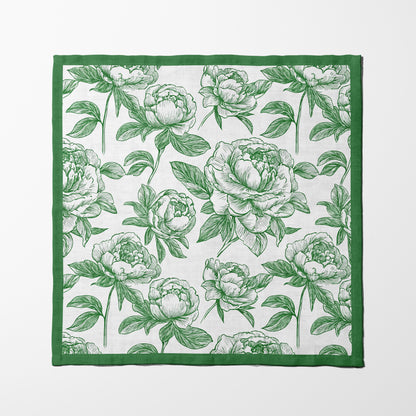 Chinoiserie in White Napkin