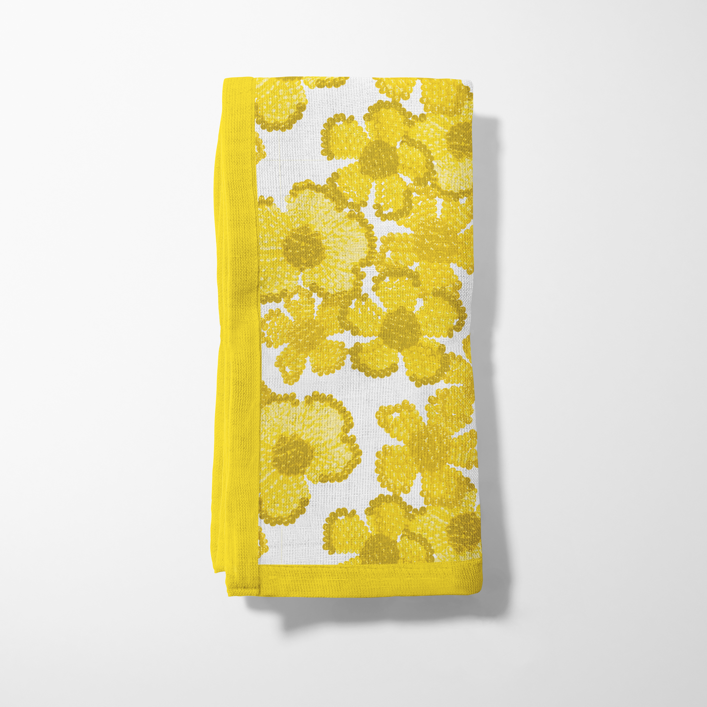 Canary Floral Napkin