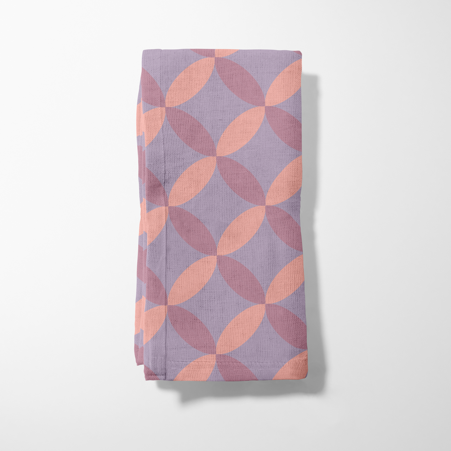 Intertwine - Pink Peach in Lightweight Linen