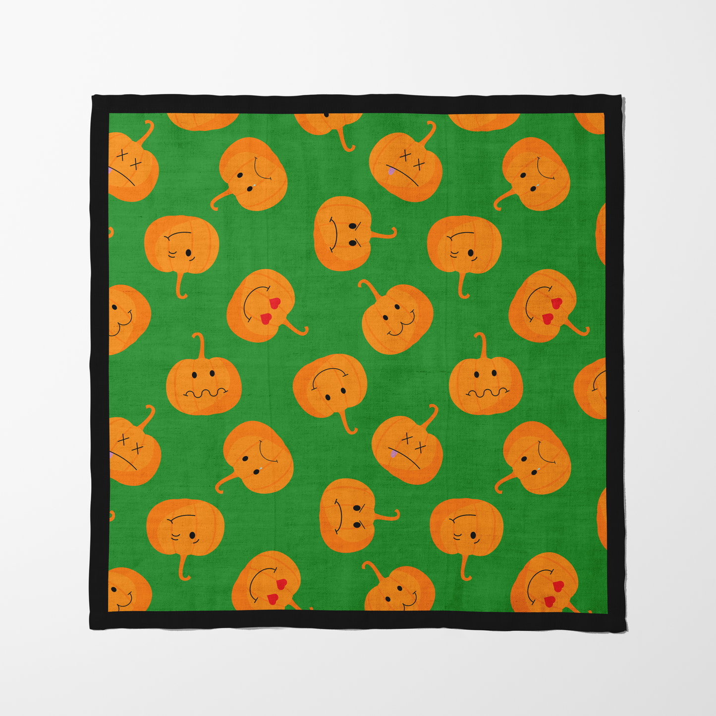 Jack O' Lanterns in Slime Napkin