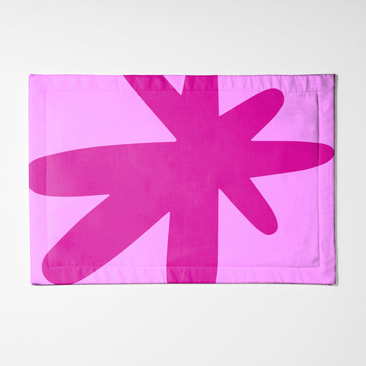 Astérisko in Pink and Fucsia Placemat