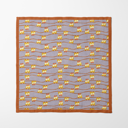 Love Birds Napkin in Oxford Cotton