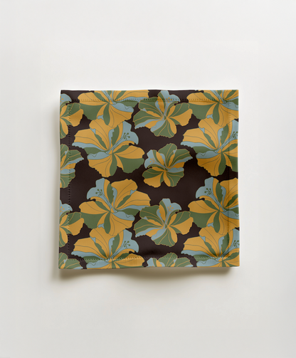 Tropical Cayena Cocktail Napkin in Brown