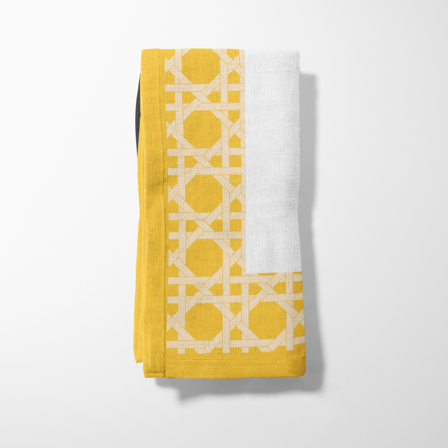 Servillarte Yellow Rattan Napkin