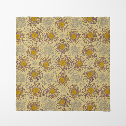 Sunny Summer Napkin in Light Yellow