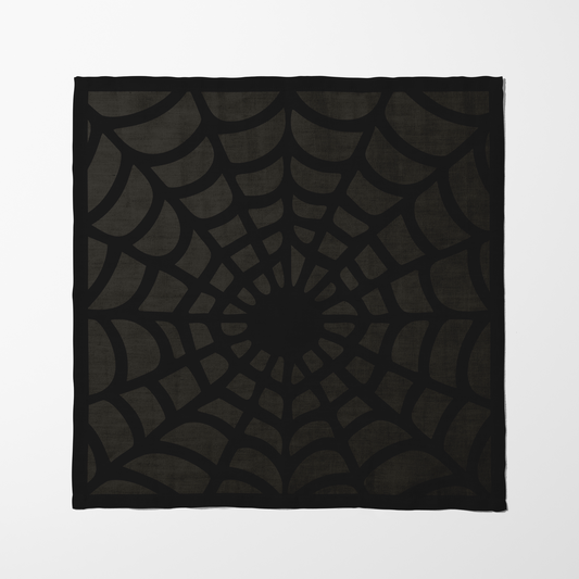 Spiderweb Napkin in Gravestone