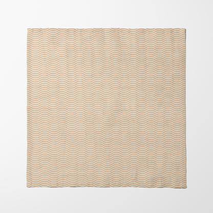 ONE Wiggle Napkin - Burnt Butter in Organic Cotton Voile