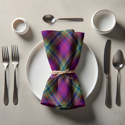 The Technique Plaid Napkin