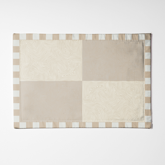 Khaki Mixed Placemat