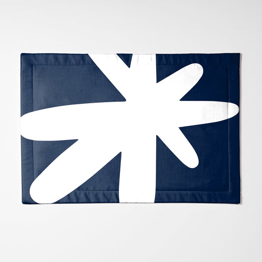 Astérisko in Navy and White Placemat