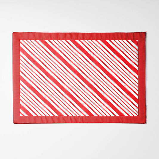 Most Candy Cane Stripes Placemat