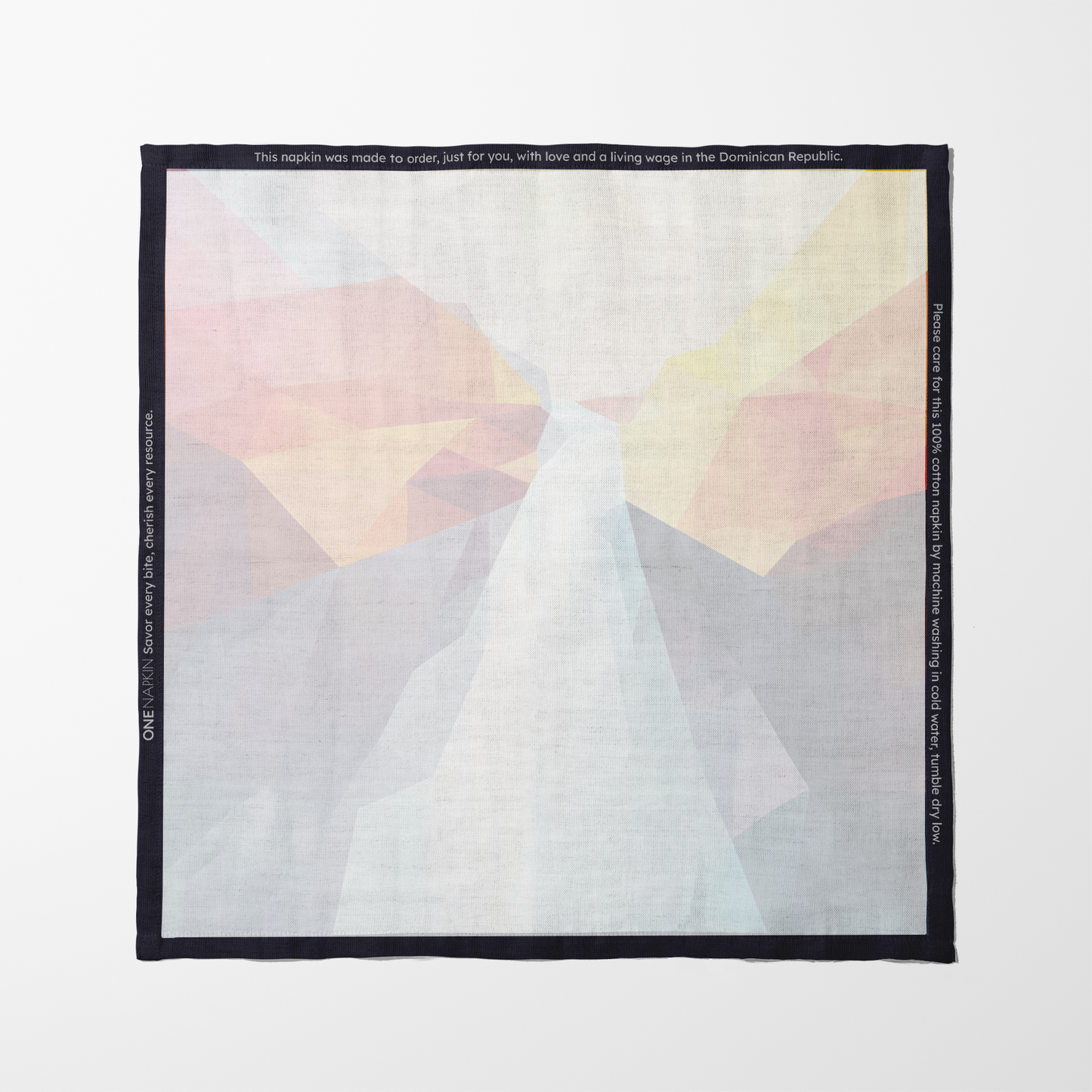 Rainbow Waterfall Napkin