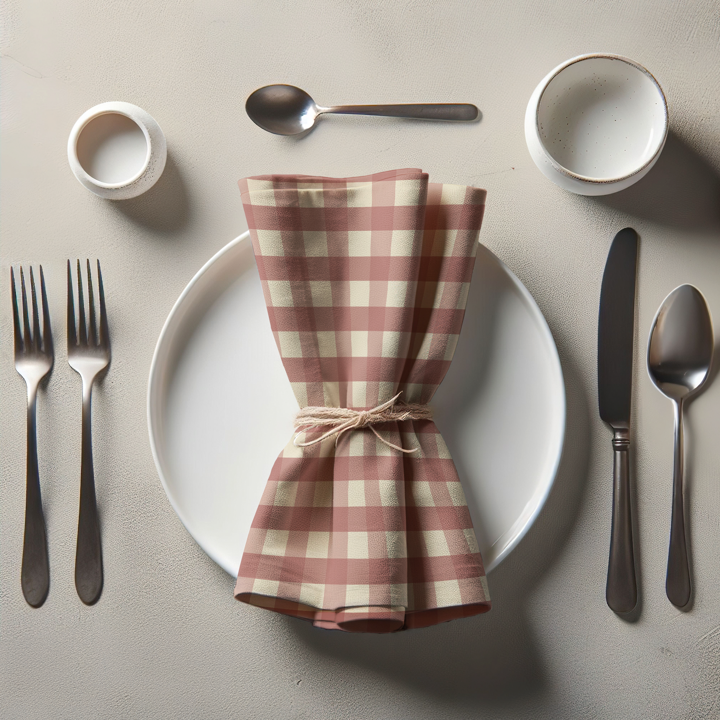 ONE Small Gingham Napkin