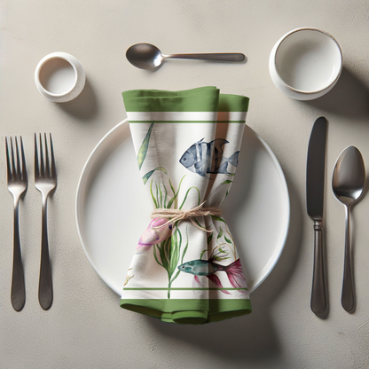 Deep Ocean Napkin